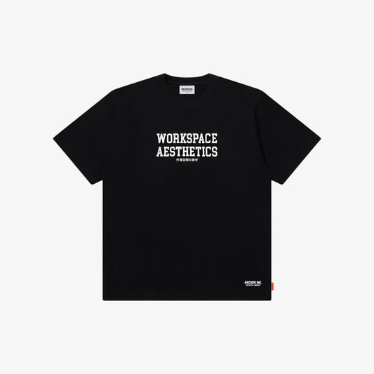 W.A. COLLEGE TEE BLACK