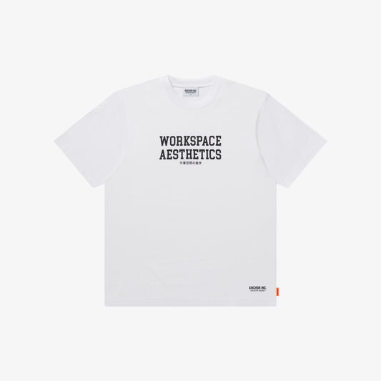 W.A. COLLEGE TEE WHITE