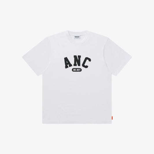 ANC COLLEGE TEE WHITE
