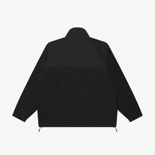 BOLD LOGO RIPSTOP ANORAK BLACK